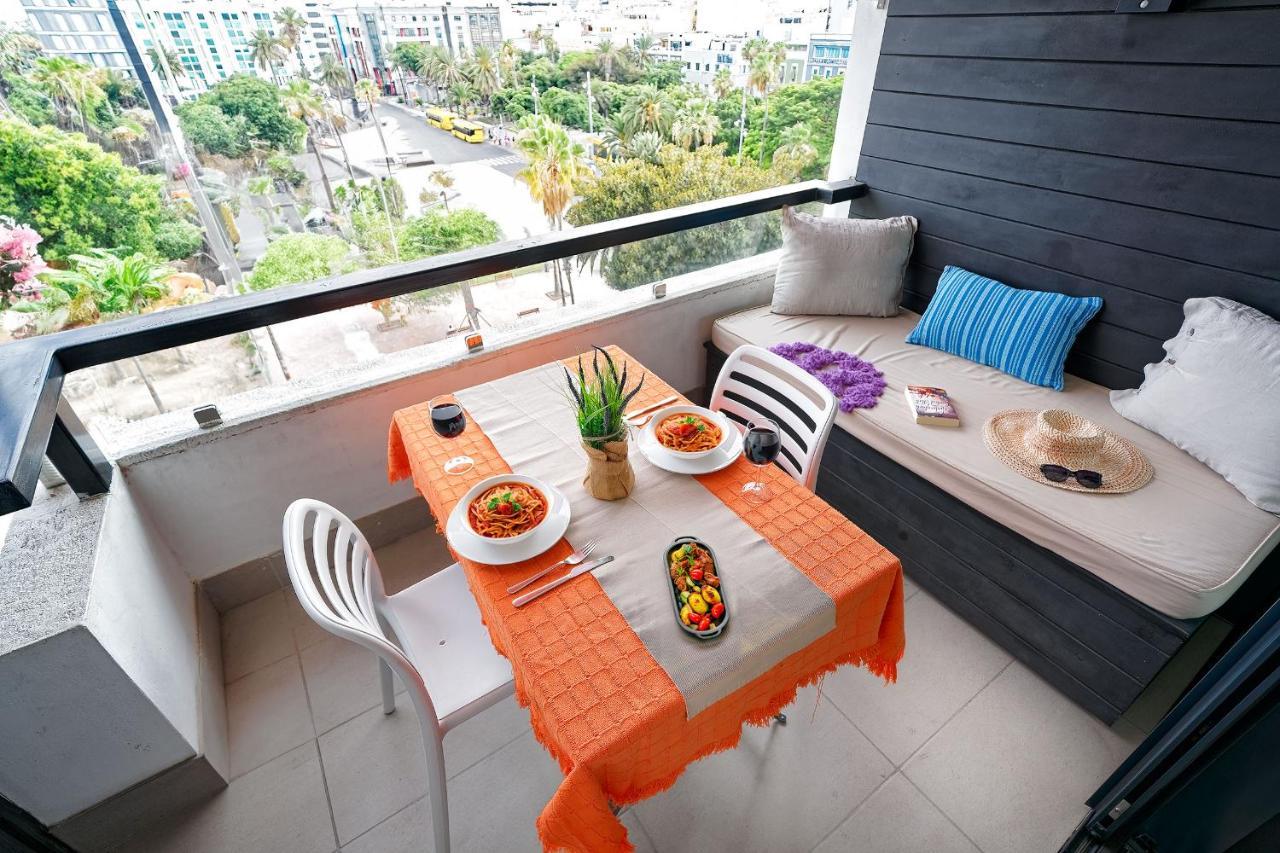 Estudio Con Terraza Vista Mar Las Palmas de Gran Canaria Luaran gambar